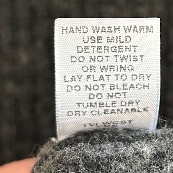 Cabela's Mens XLT Gray Lambswool Knit Pullover Sweater Shoulder Elbow Patch - Picture 6 of 8